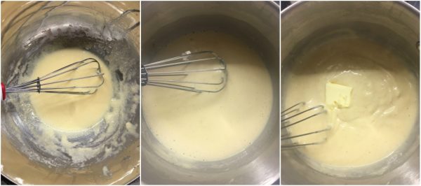 preparazione crema pasticcera, ricetta base pasticceria