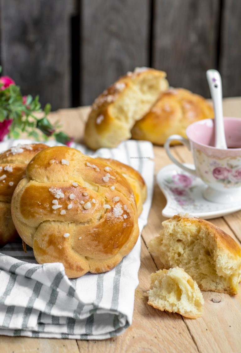 Brioche di Julia Child Impastando a quattro mani
